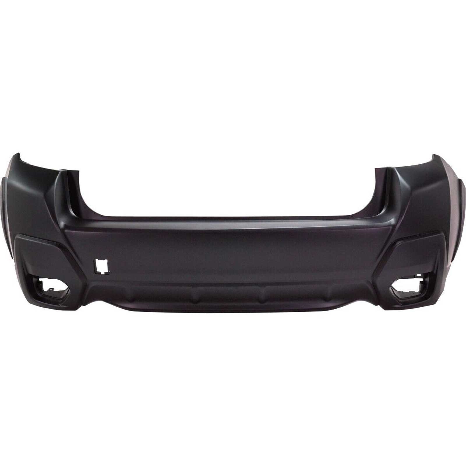 SU1100187 subaru crosstrek 2018 2023 bumper rear primed with textured without sensor su110 2