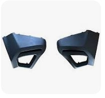 SUBARU CROSSTREK 2024-2025 — REAR OUTER BUMPER RH; TEXTURED BLACK; FOR BASE/CONVENIENCE/PREMIUM/TOURING; 2024-2025 CAPA