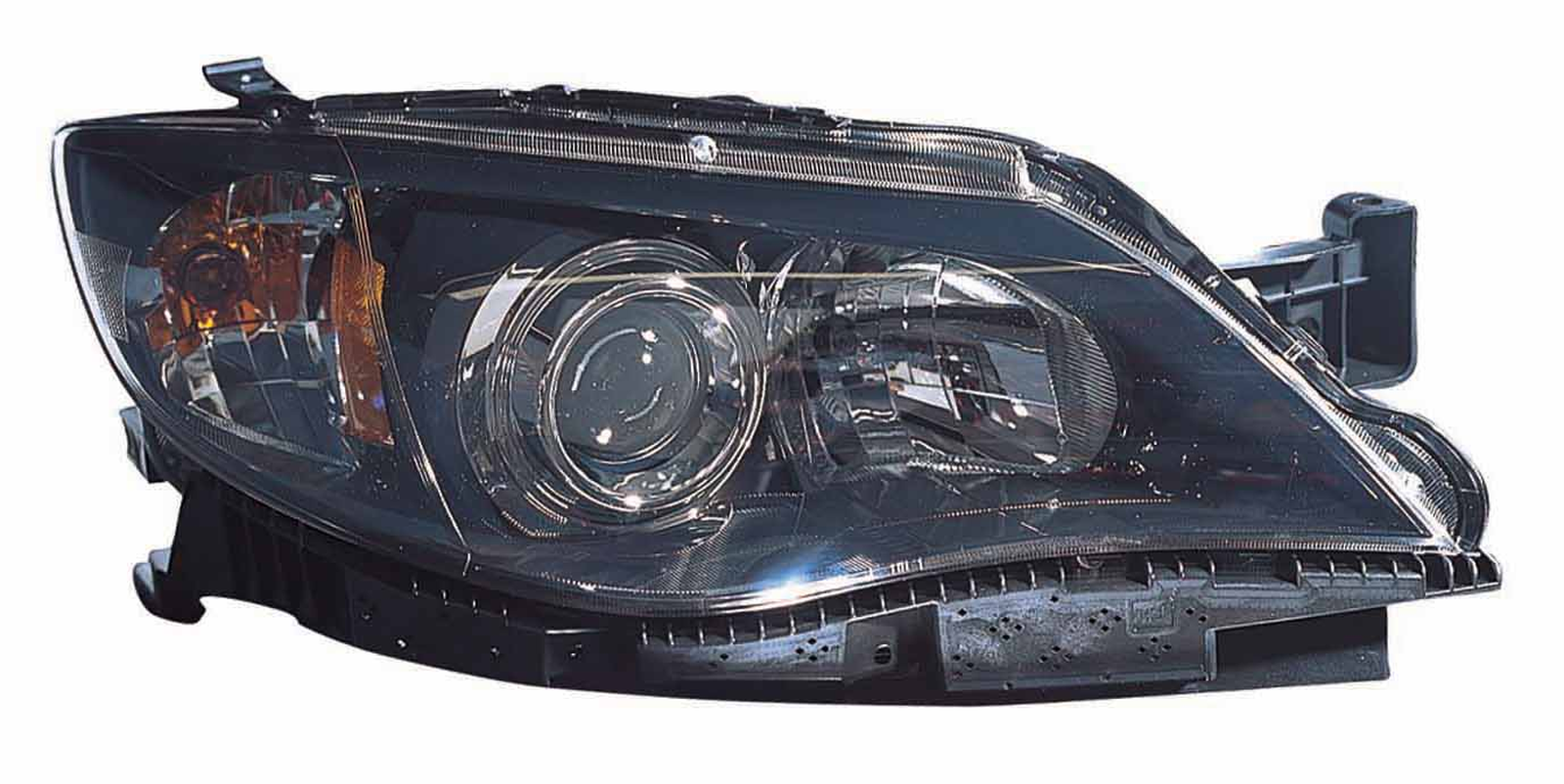 SU2503125 subaru outback impreza 2008 2011 right headlight black halogen hq su2503125 1