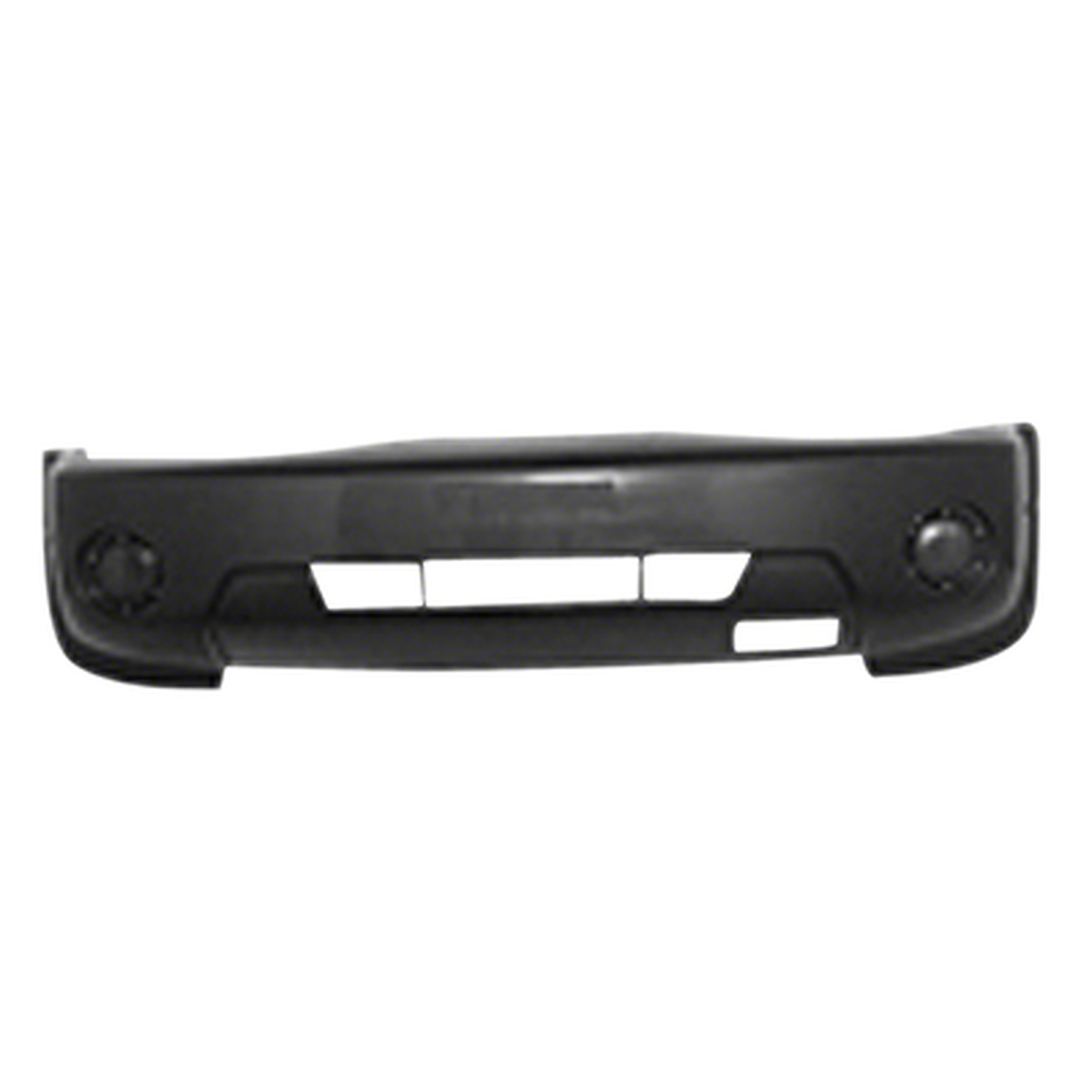 SZ1000126 bumper front without pre cut fog hole primed sz1000126 1