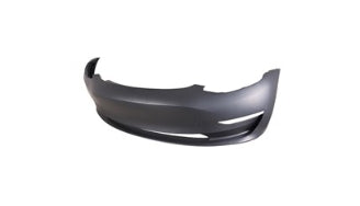 TESLA MODEL 3 2017-2023 — FRONT BUMPER PRIMED; W/O SENSORS; 2017-2023