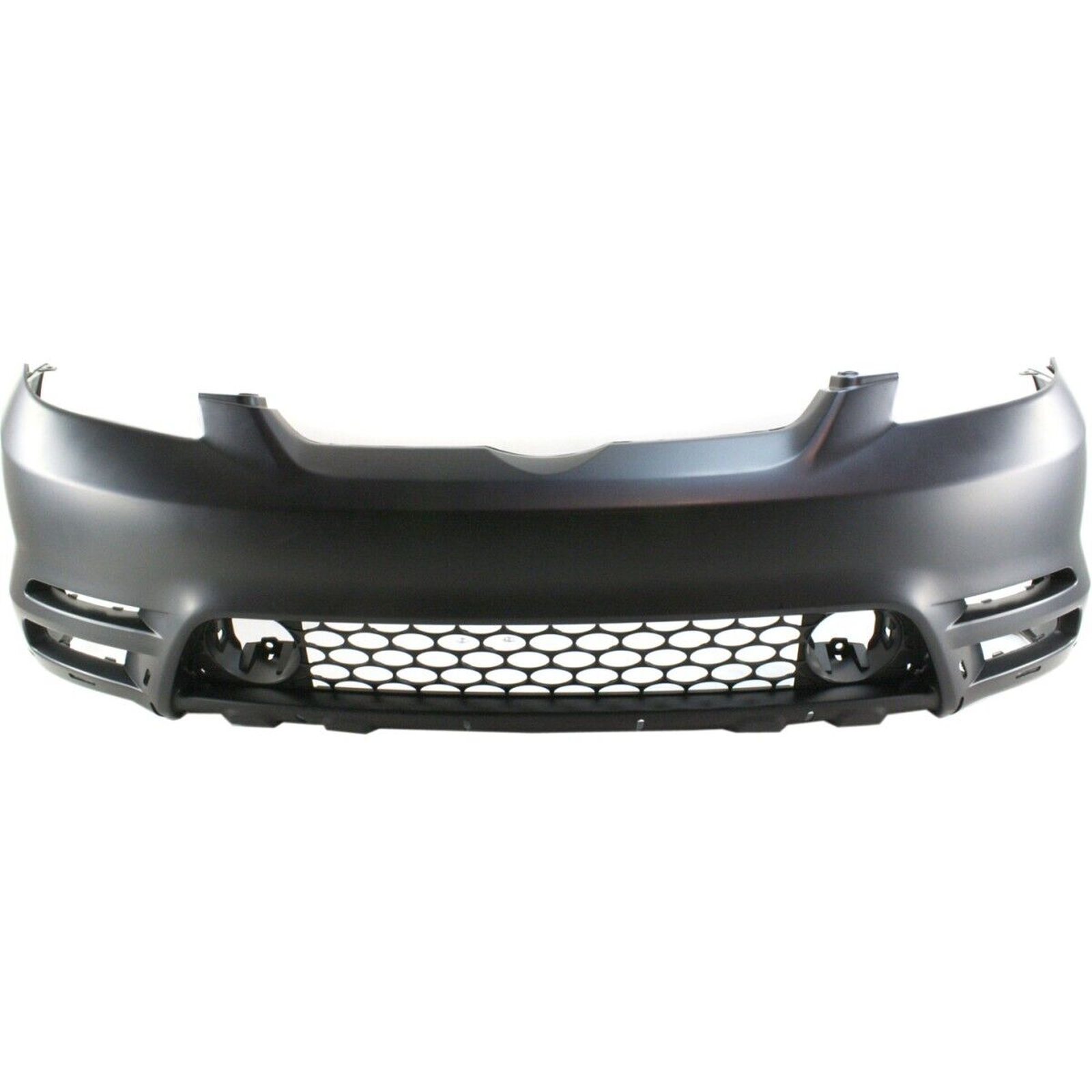 TO1000237 toyota matrix 2003 2004 bumper front primed with spoiler hole xr xrs model to100 2