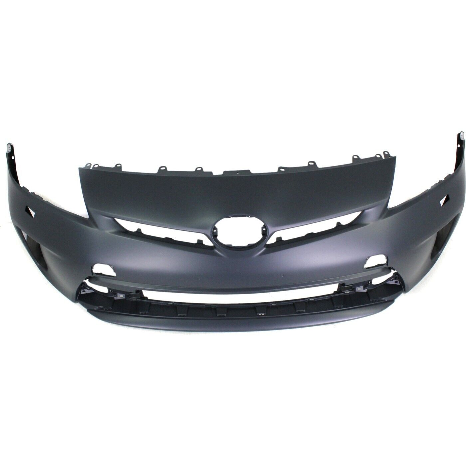 TO1000393 toyota prius 2012 2015 bumper front primed with washer hole to1000393 4