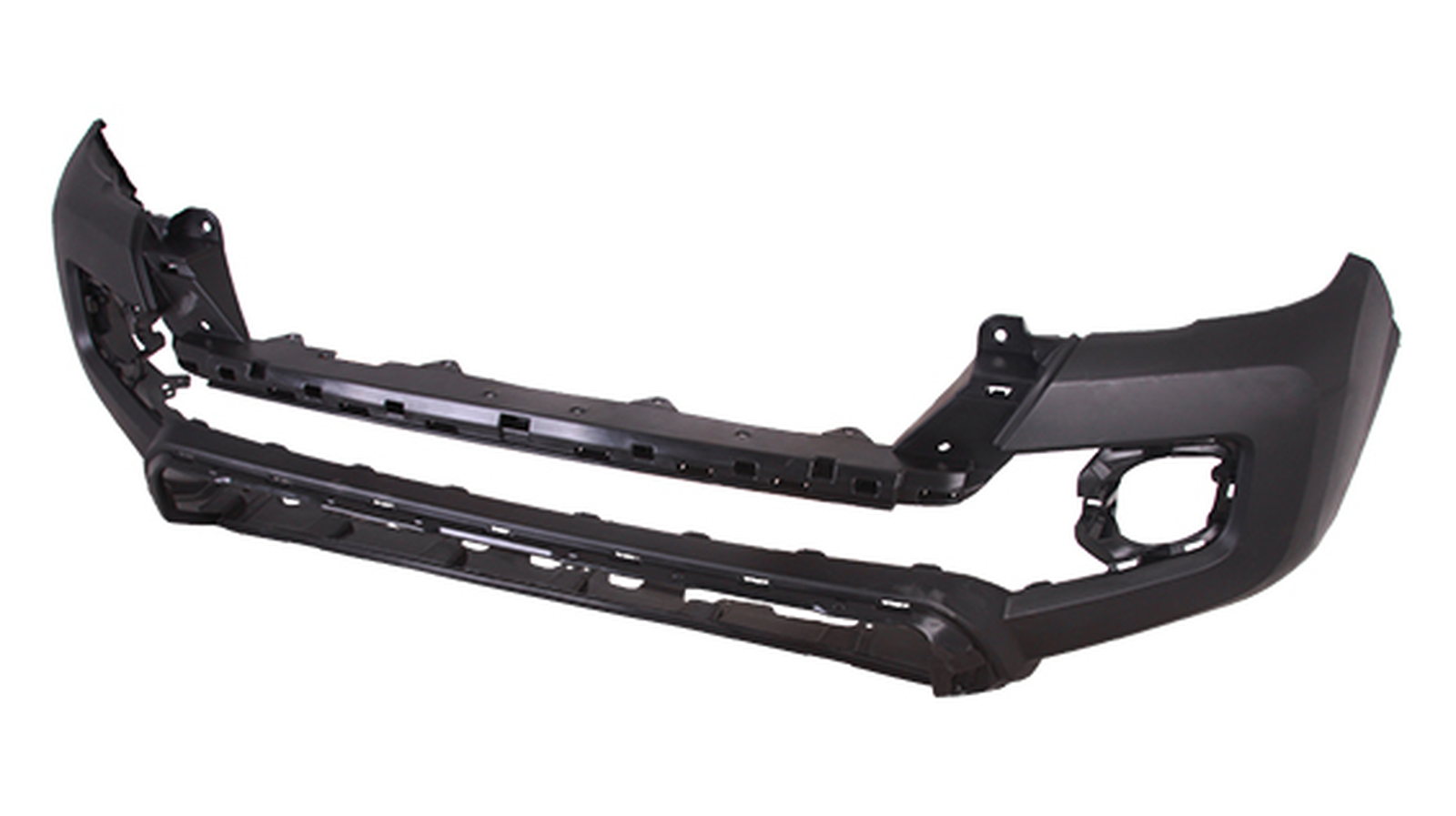 TO1000415 toyota tacoma 2016 2023 bumper front primed lightly textured black without wheel 1
