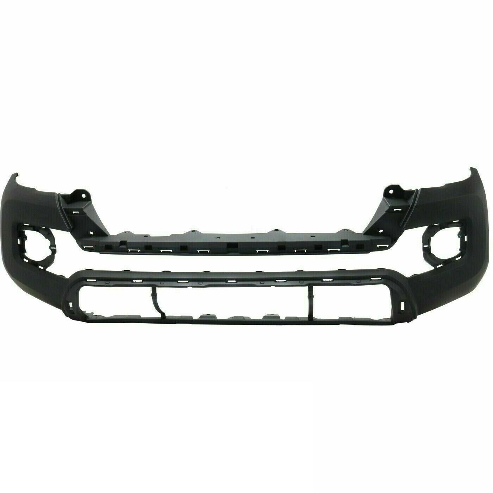 TO1000415 toyota tacoma 2016 2023 bumper front primed lightly textured black without wheel 2