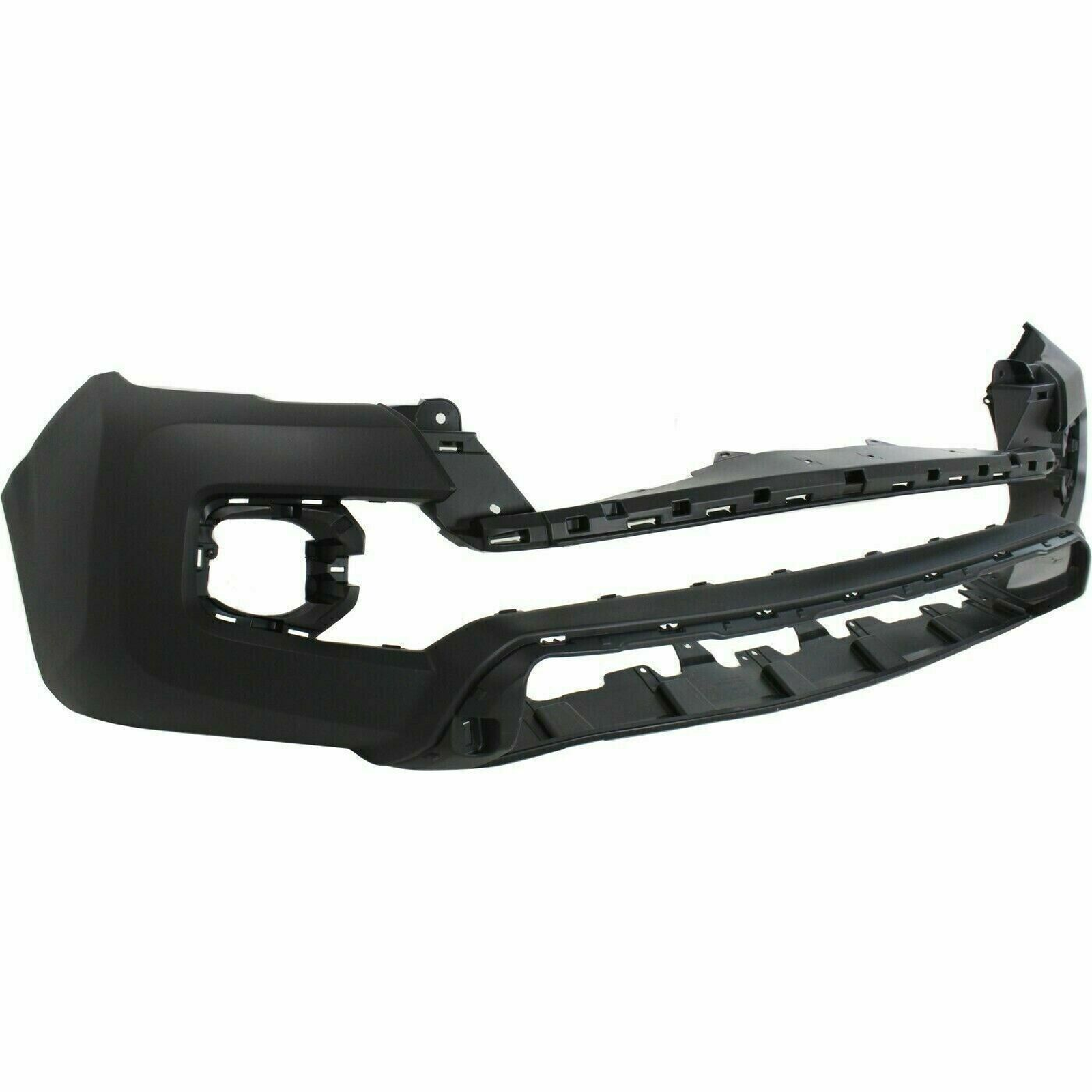 TO1000415 toyota tacoma 2016 2023 bumper front primed lightly textured black without wheel 3