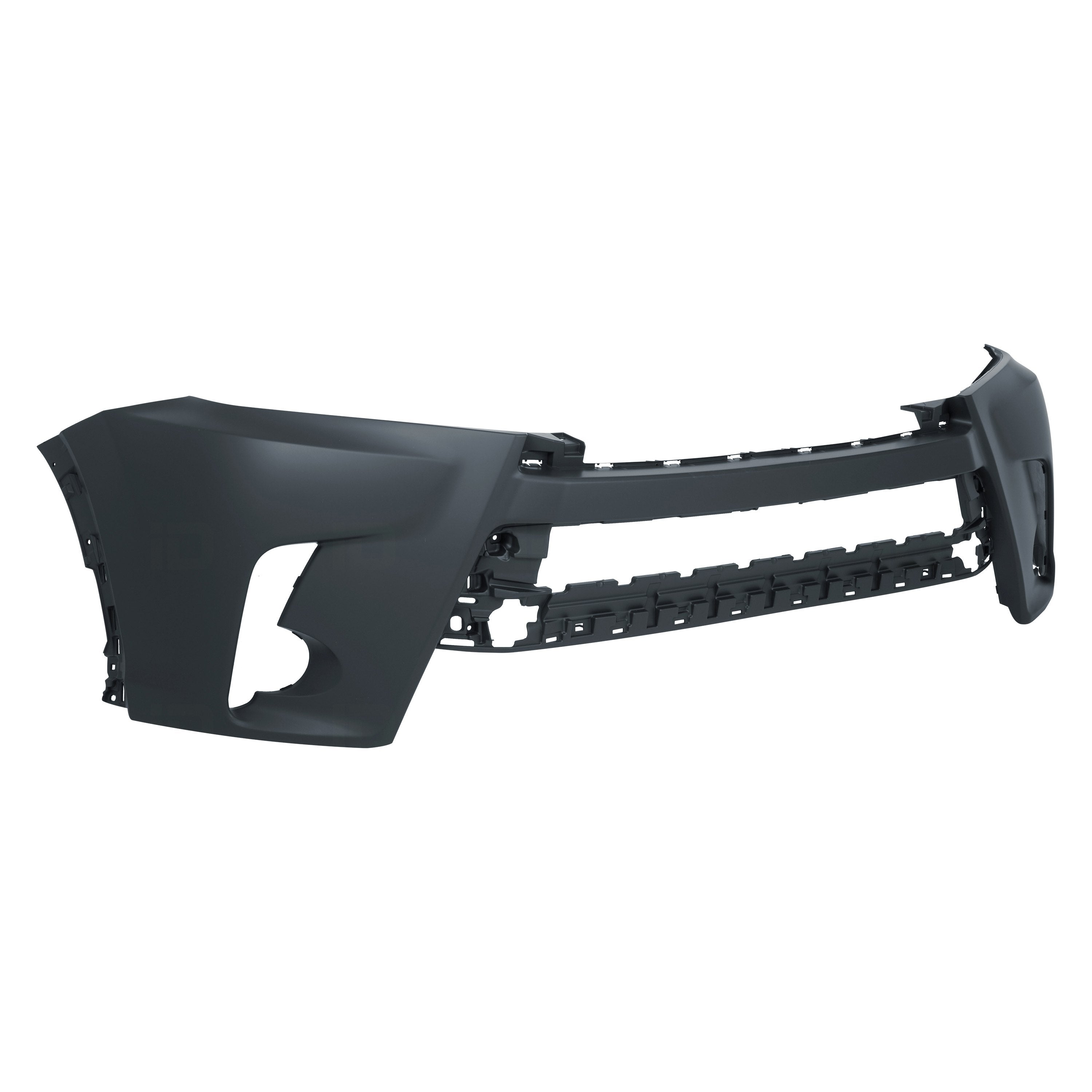 TOYOTA HIGHLANDER 2014-2019 — FRONT BUMPER PRIMED; W/O SENSOR; HIGHLANDER/HYBRID 2017-2019