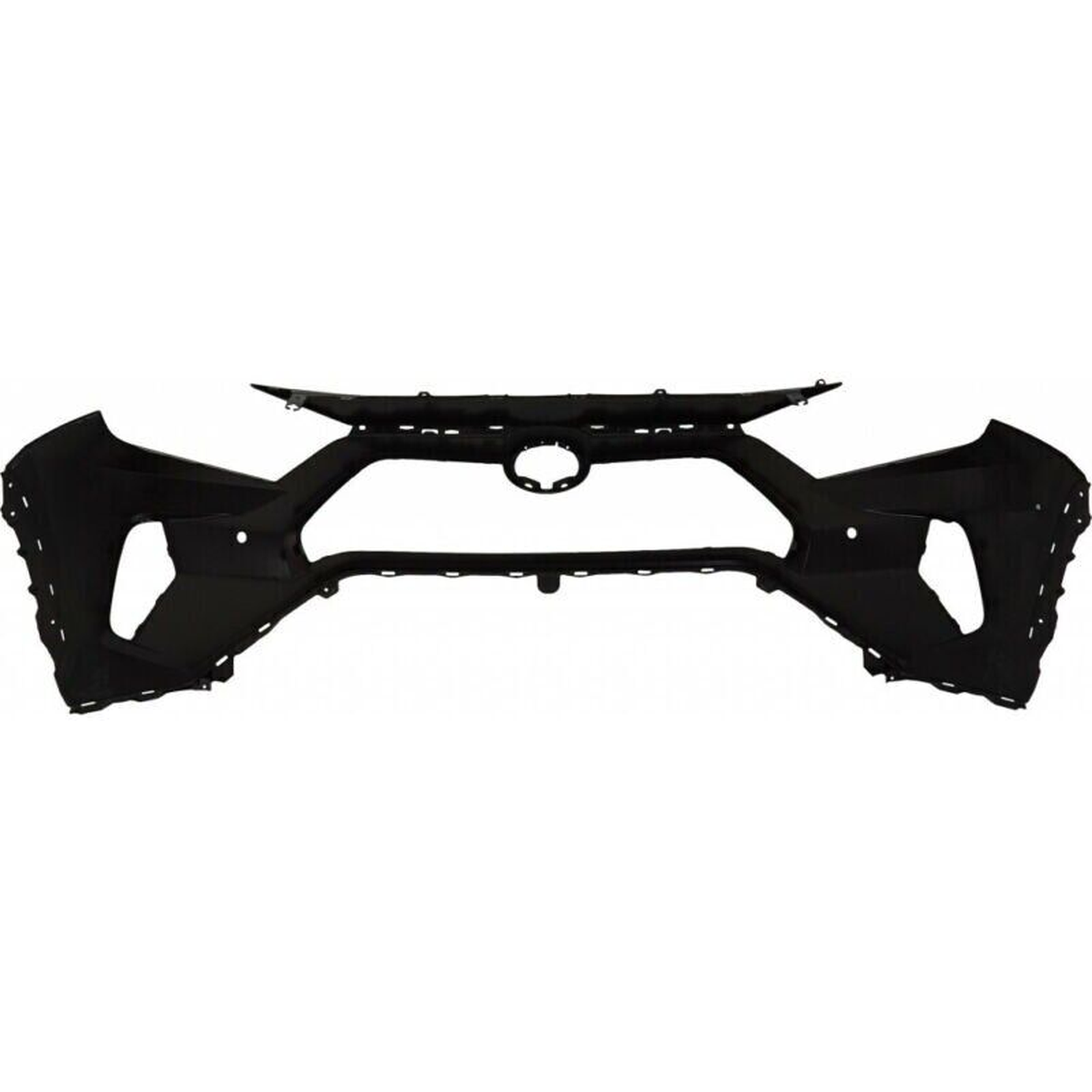 TO1000450 toyota rav4 2019 2025 bumper front canada built without tow hook oe services rep 5