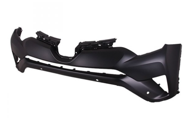 TOYOTA RAV4 2013-2018 — FRONT UPPER BUMPER PRIMED; JAPAN BUILT ONLY (NO HOLE IN TABS) ; W/ SENSOR; RAV4 2016-2018