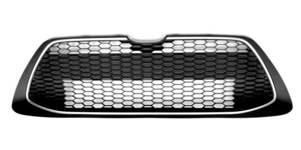 TOYOTA COROLLA 2020-2025 — FRONT LOWER GRILLE; W/O TOW; BLACK/SILVER; FOR XLE; SEDAN 2020-2022