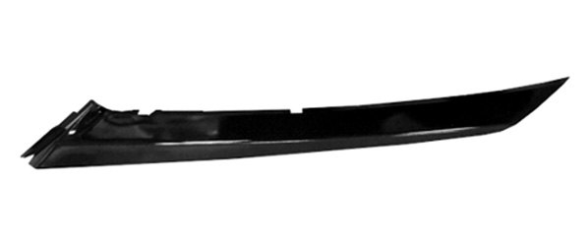 TOYOTA CAMRY 2018-2024 — FRONT UPPER BUMPER MOLDING LH; PAINTED BLACK; FOR XSE/TRD; CAMRY 2018-2024