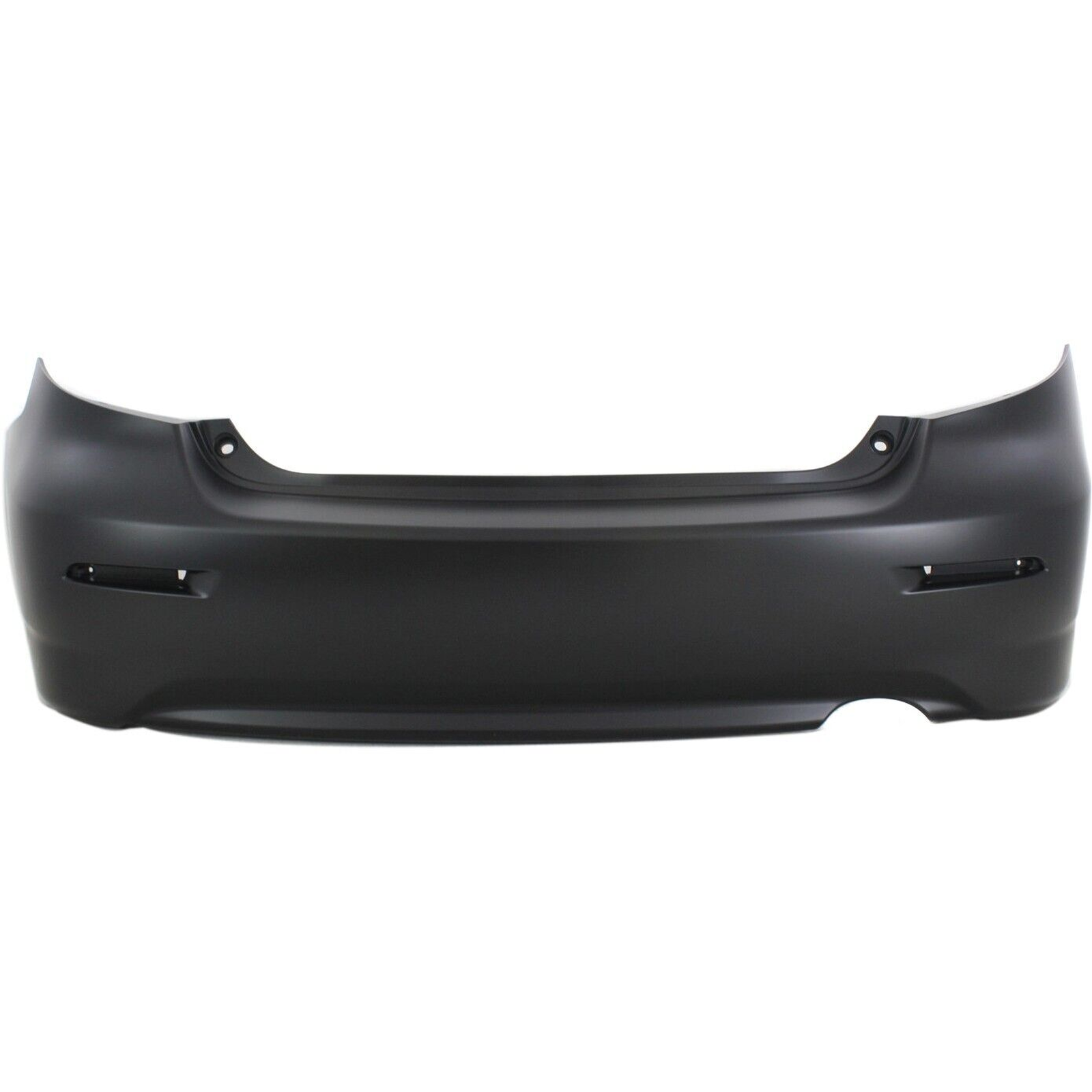 TO1100266 toyota matrix 2009 2014 bumper rear primed without spoiler hole to1100266 2