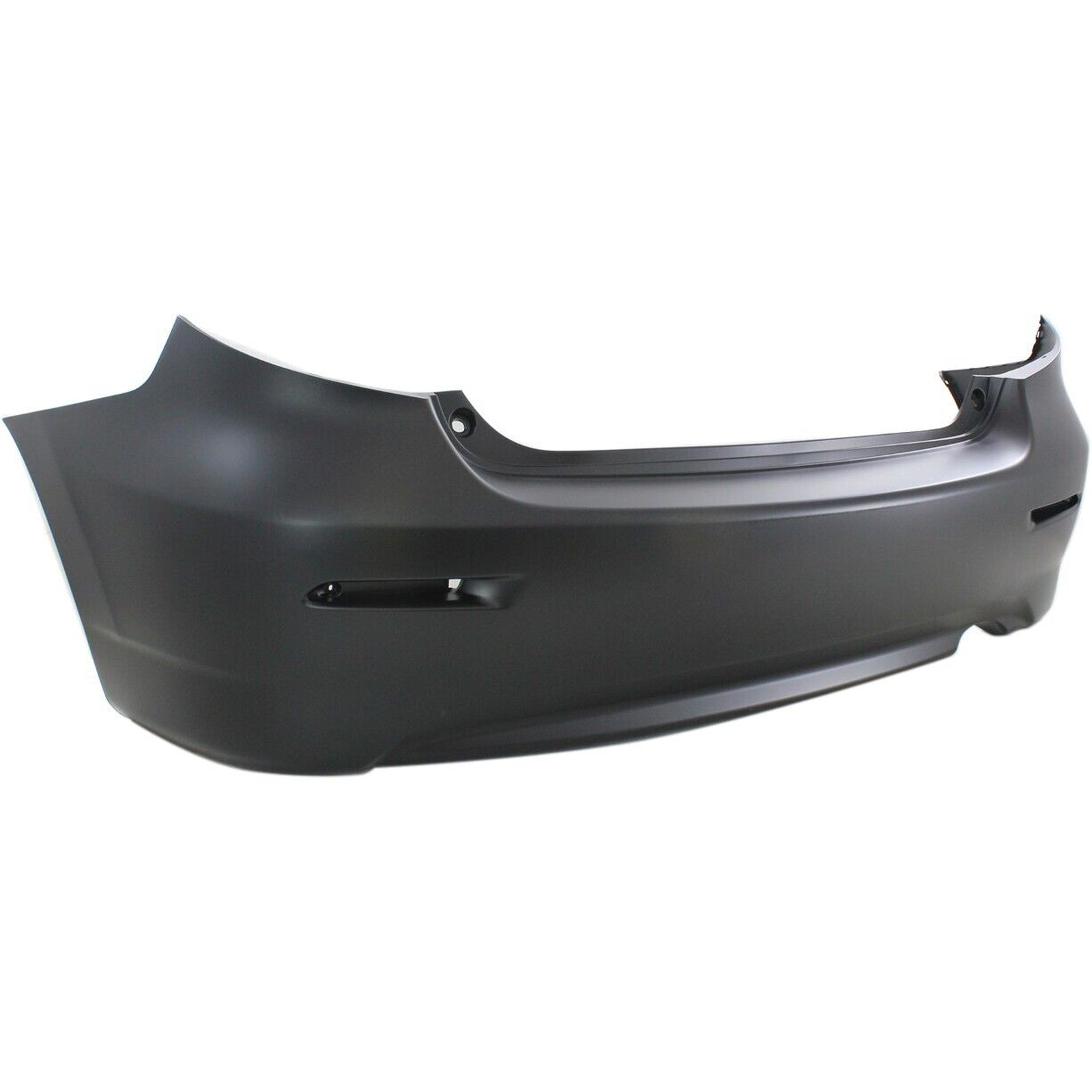 TO1100266 toyota matrix 2009 2014 bumper rear primed without spoiler hole to1100266 3
