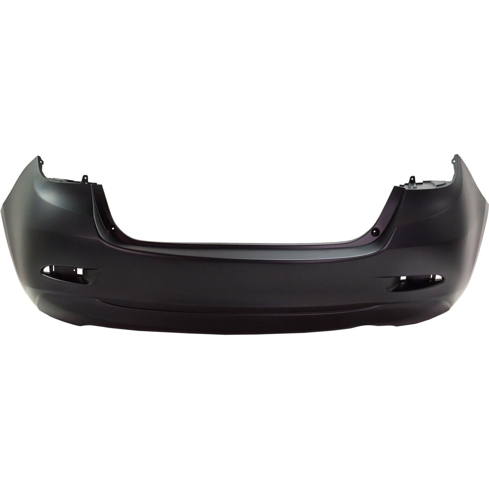 TO1100318 toyota yaris 2016 2020 bumper rear primed with textured lower without sensor to1 2