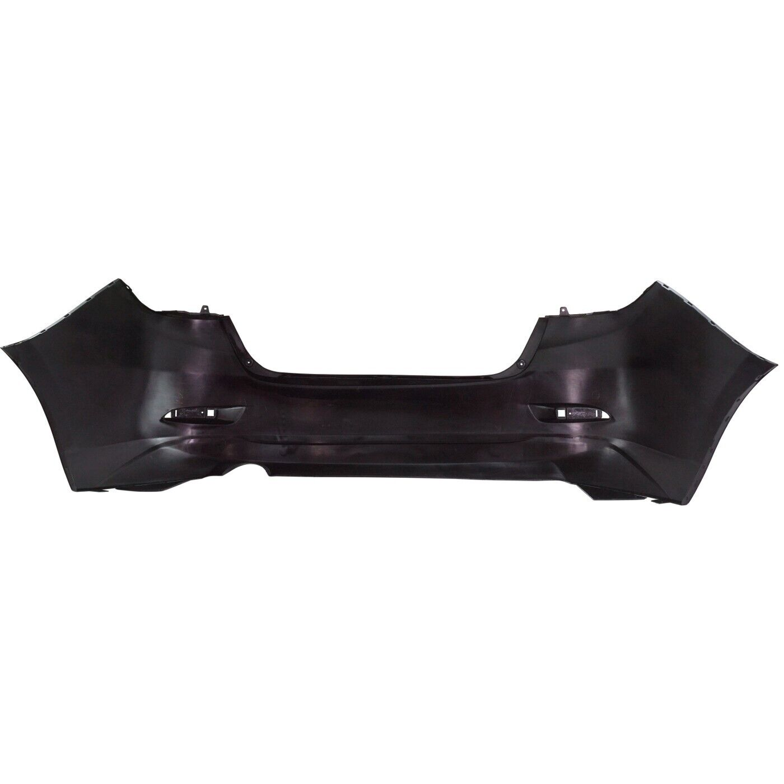 TO1100318 toyota yaris 2016 2020 bumper rear primed with textured lower without sensor to1 5