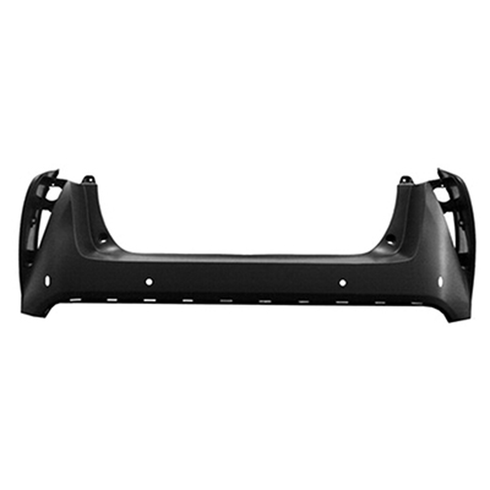 TO1100320 toyota prius 2016 2018 bumper rear primed with sensor hole to1100320 1