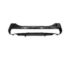 TOYOTA RAV4 2019-2025 — REAR BUMPER PRIMED; W/ SENSORS; FOR HYBRID; 2-PIECE TYPE; 2019-2025