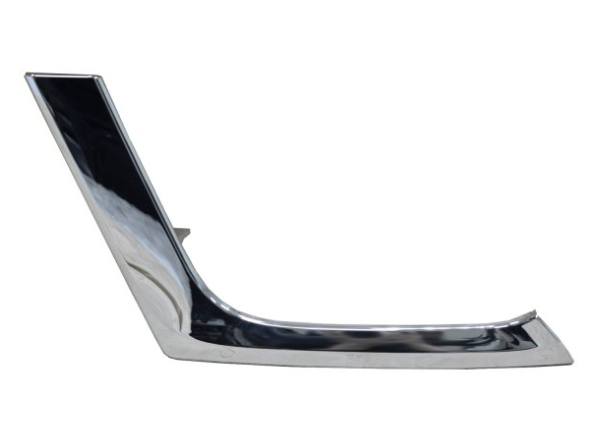 TOYOTA HIGHLANDER 2014-2019 — REAR LOWER BUMPER MOLDING RH; BELOW LAMP; CHROME; HIGHLANDER/HYB 2017-2019