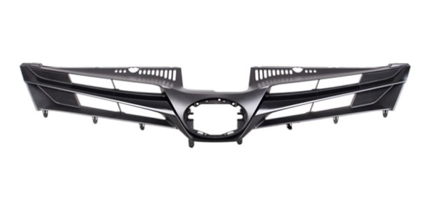 TOYOTA SIENNA 2011-2020 — GRILLE; MATTE BLACK AND INCLUDES BLACK-MOLDING; LE MODELS; SIENNA 2018-2020