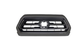 TOYOTA TACOMA 2016-2023 — FRONT GRILLE; SR MODEL; PAINT BLACK; 2020-2023