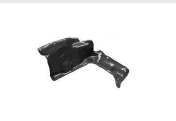 TOYOTA COROLLA 2009-2013 — FRONT UNDERCAR SHIELD LH; USA BUILT; AUTOMATIC; COROLLA 09-13; MATRIX 09-14
