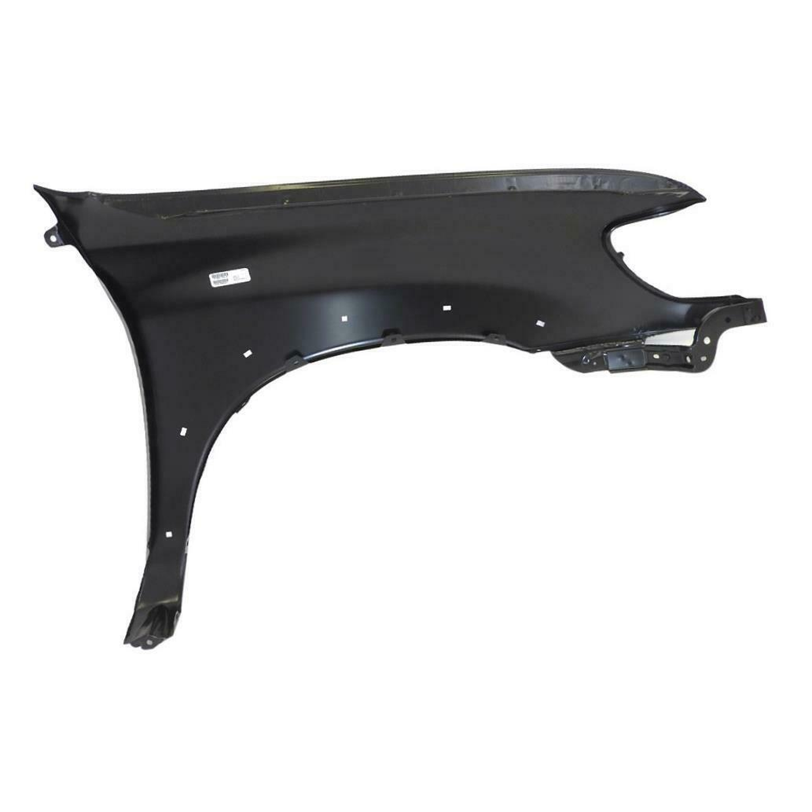 TO1240176 toyota tundra 2006 front left fender with flare hole except double cab to1240176 3