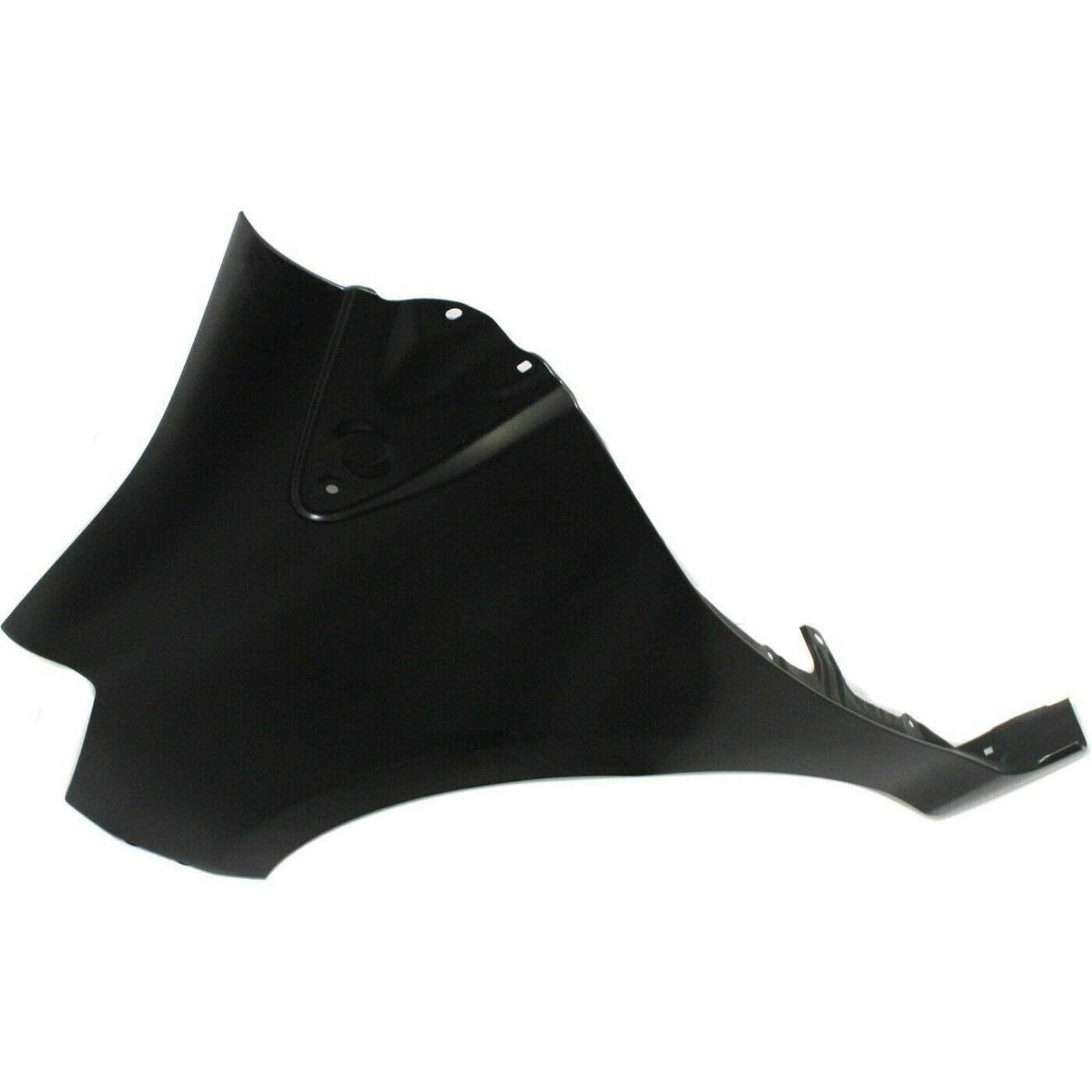 TO1240247 toyota yaris 2012 2014 front left fender without side lamp hole with moulding ho 5