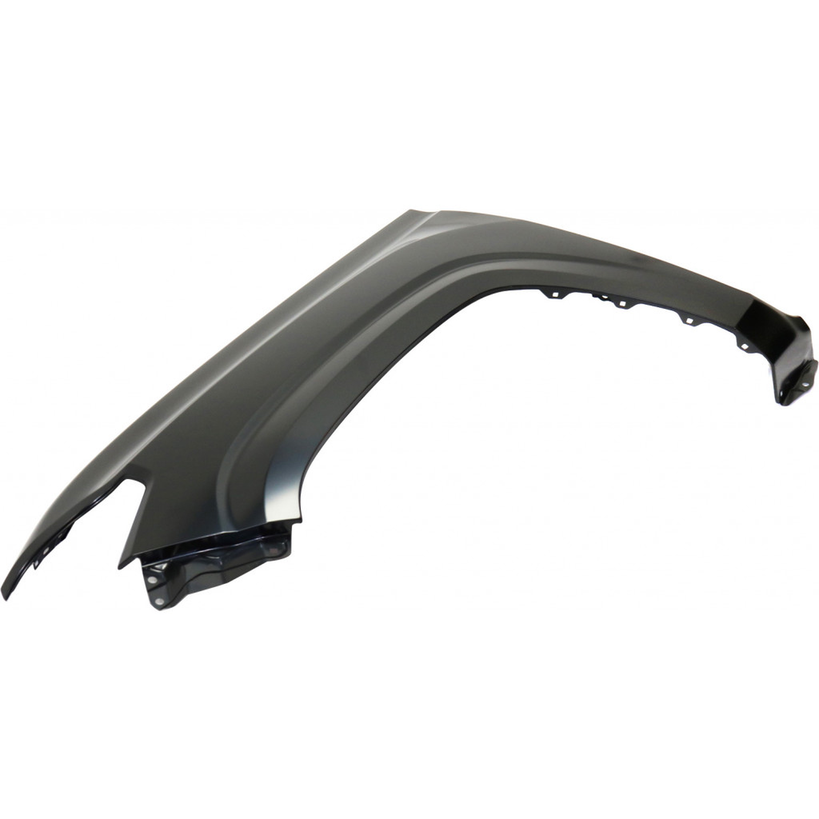 TO1240261 toyota tacoma 2016 2023 front left fender without moulding hole to1240261 4
