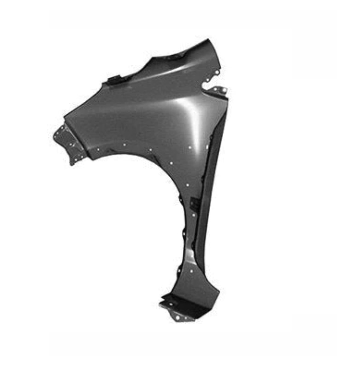 TO1240270 front left fender steel with wheel opening moulding to1240270 2