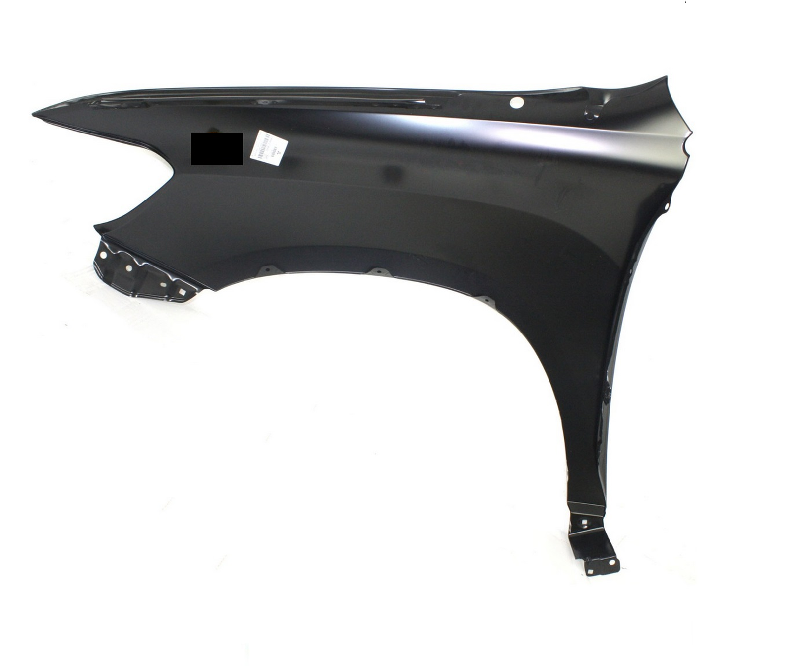 TO1241220 toyota highlander 2008 2010 front right fender with antenna hole to1241220 4