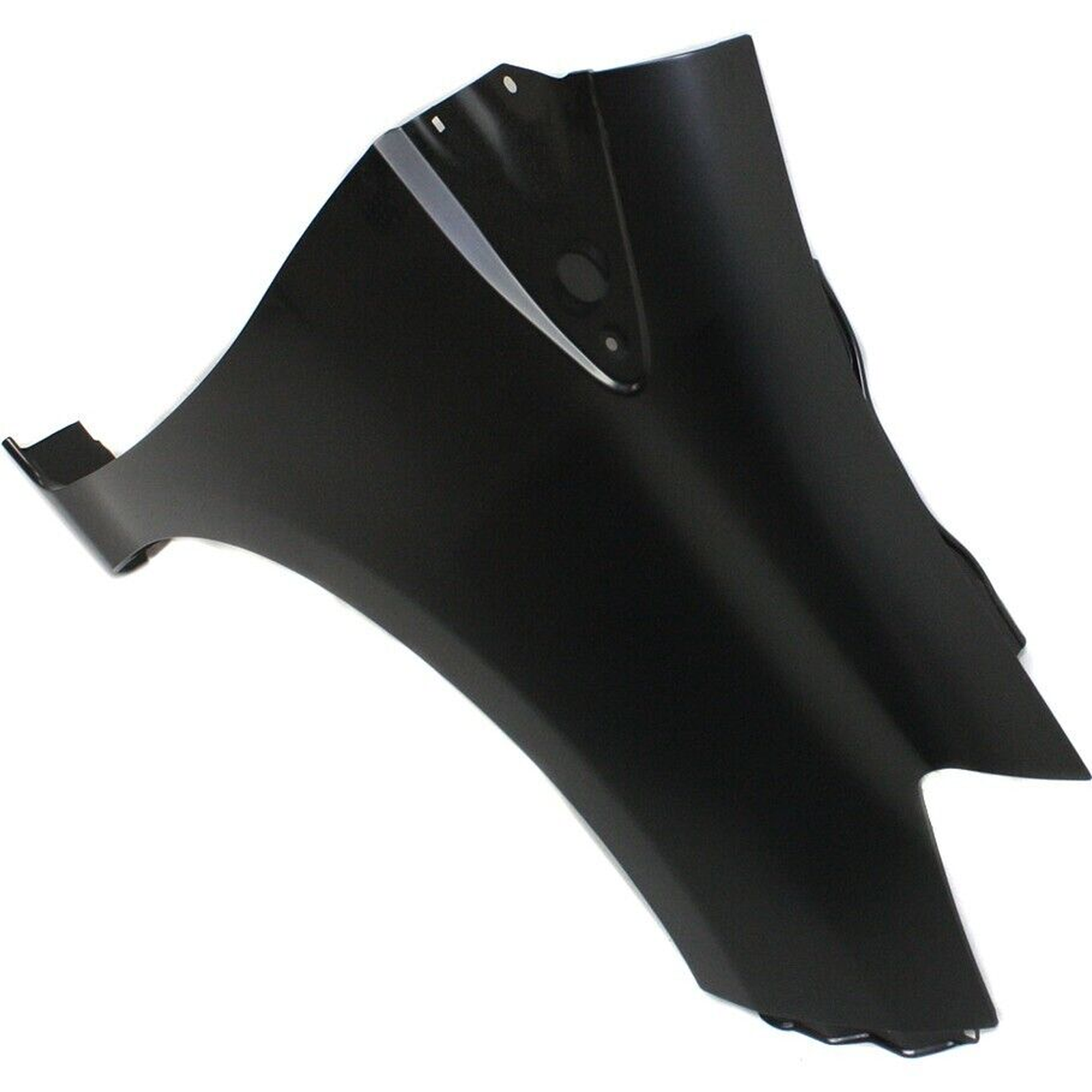 TO1241247C toyota yaris 2012 2014 front right fender without side lamp hole with moulding h 3