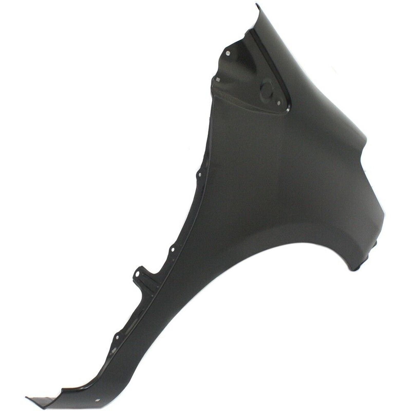 TO1241247C toyota yaris 2012 2014 front right fender without side lamp hole with moulding h 4
