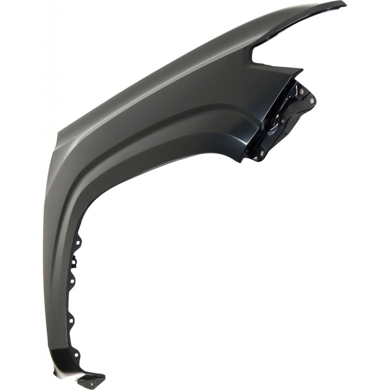 TO1241261 toyota tacoma 2016 2023 front right fender without moulding hole to1241261 2