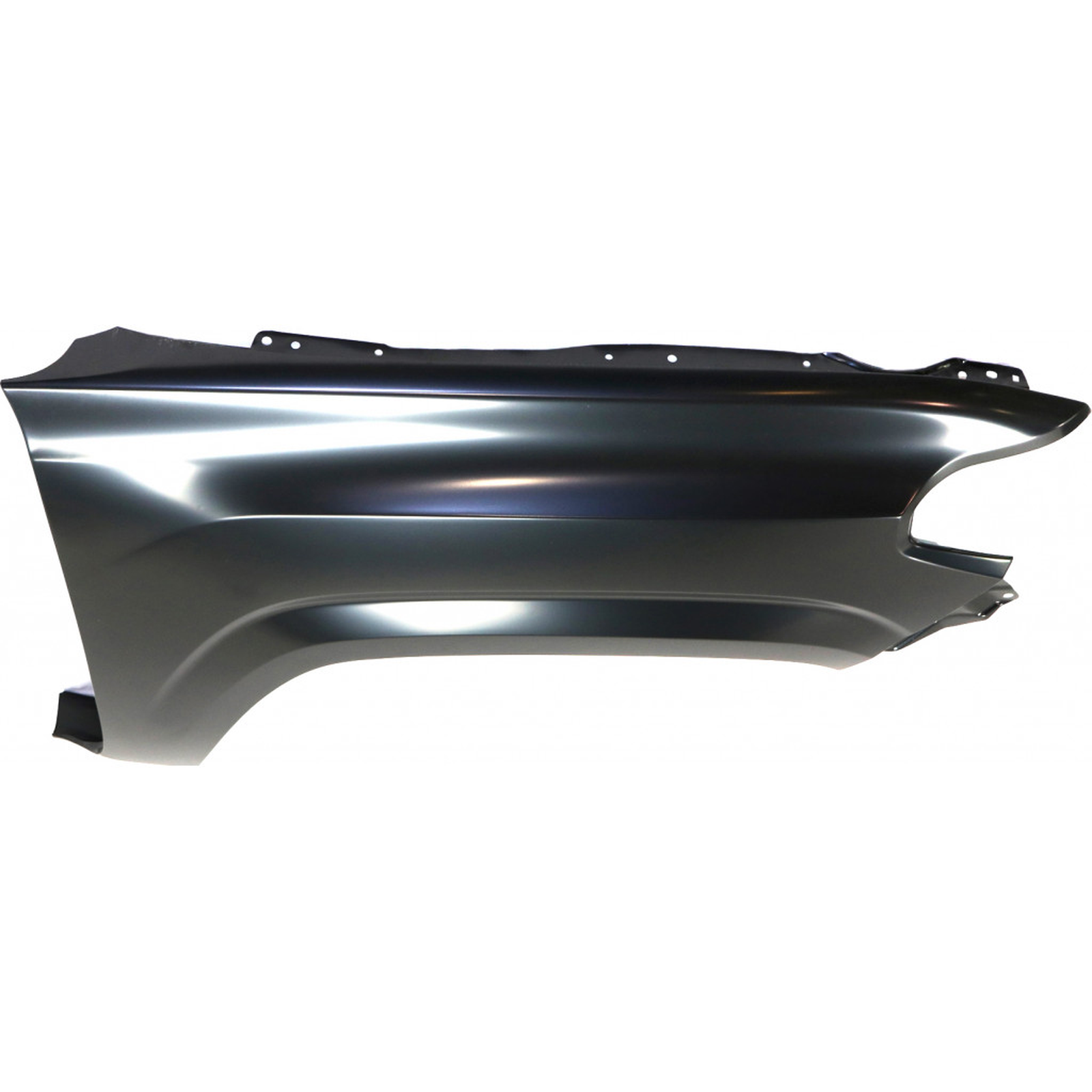 TO1241261 toyota tacoma 2016 2023 front right fender without moulding hole to1241261 4