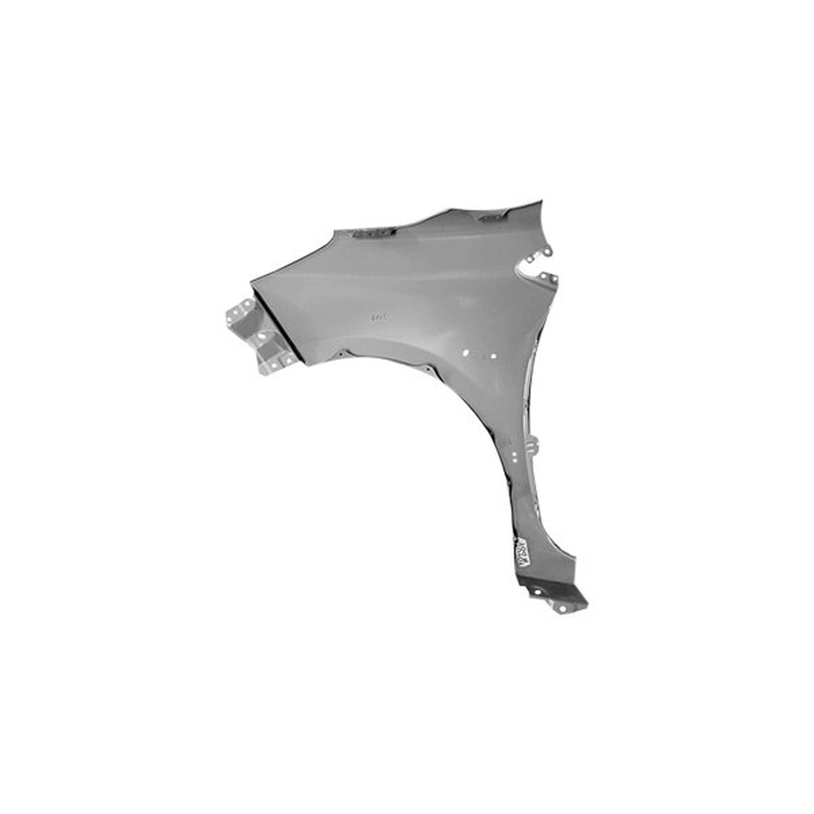 TO1241269 front right fender steel without wheel opeining moulding to1241269 3