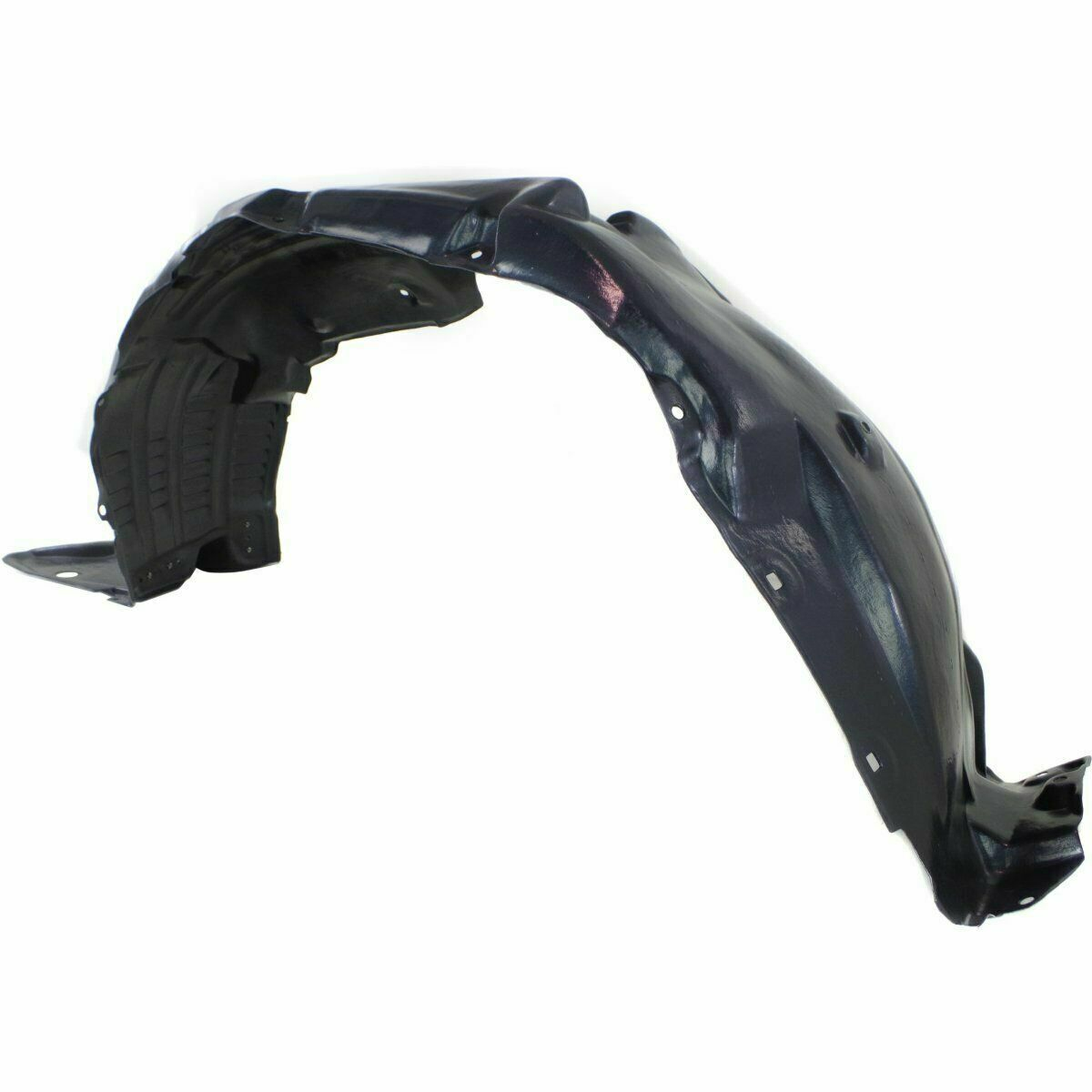 TO1248194 toyota highlander 2014 2019 front left fender liner 2 7l with extension sheet to 3
