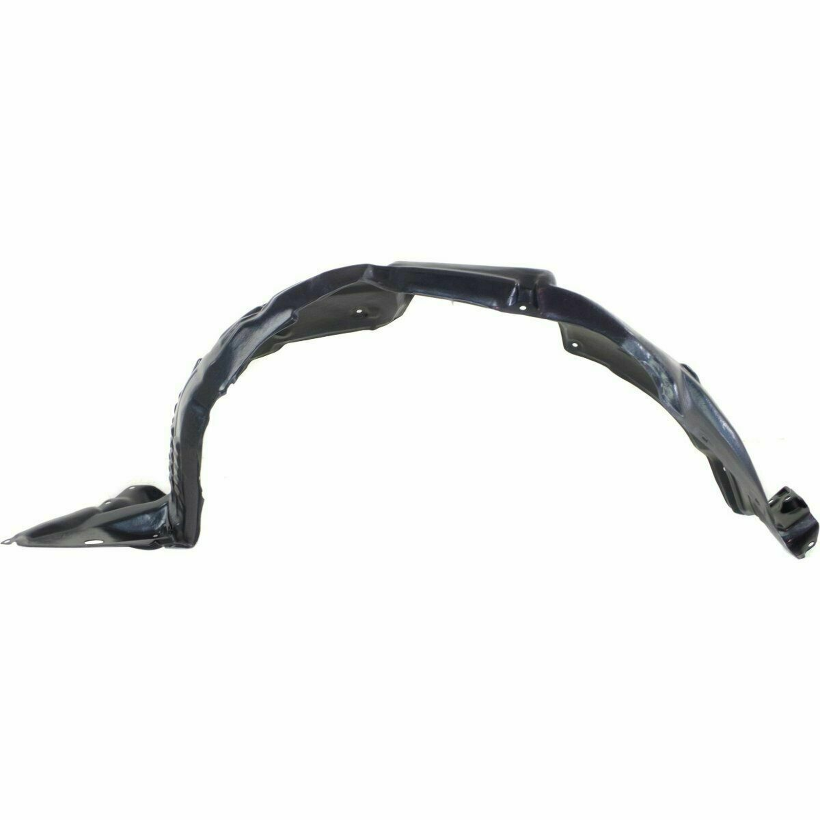 TO1248194 toyota highlander 2014 2019 front left fender liner 2 7l with extension sheet to 4