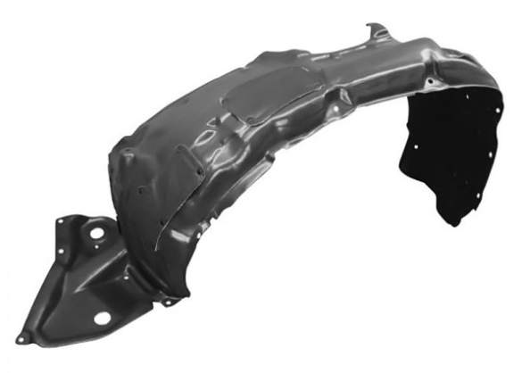TOYOTA HIGHLANDER 2014-2019 — INNER FENDER LH; 3.5L ENGINE; W/O TOWING-PKG; HIGHLANDER/ HYB 2014-2016