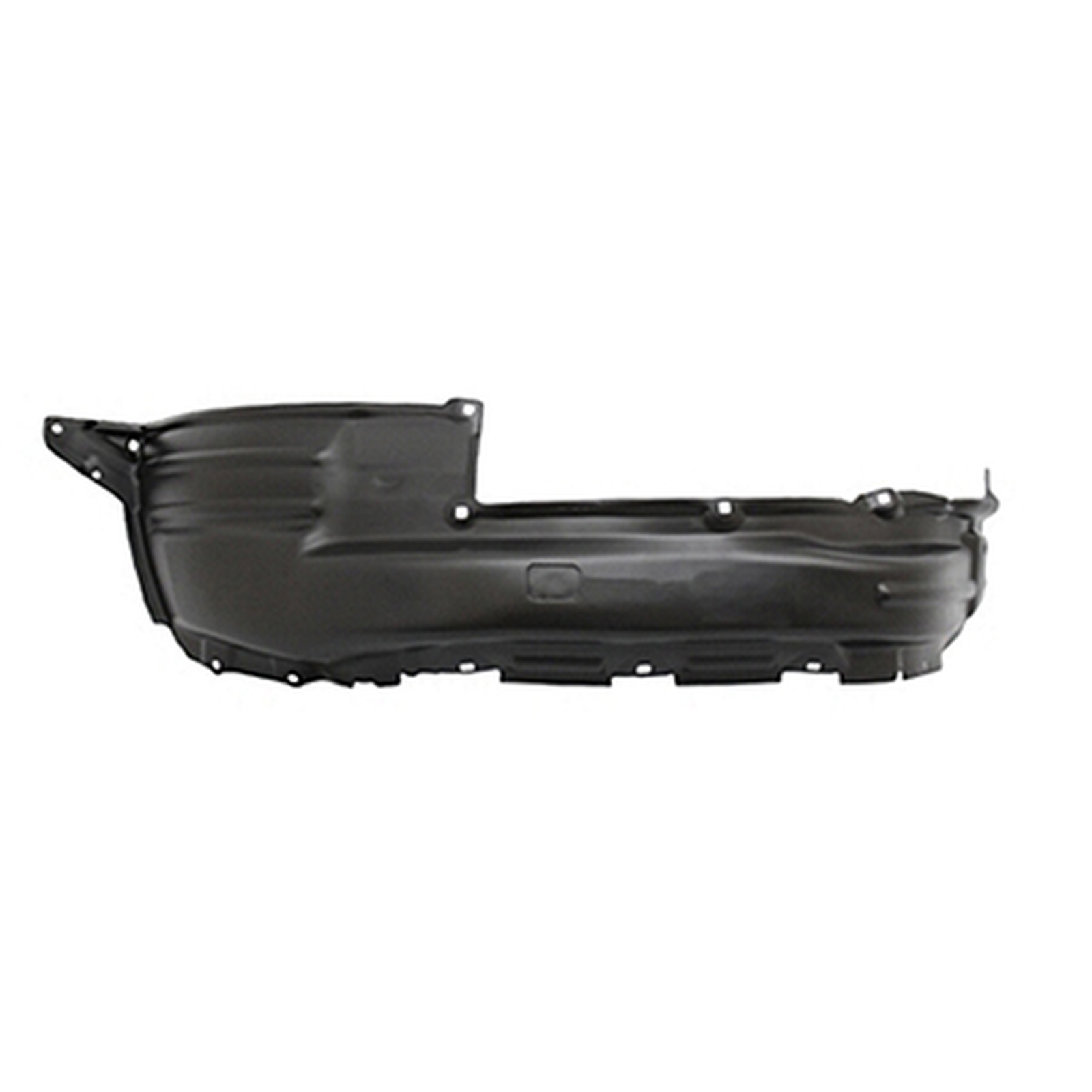 TO1248198 toyota 4runner 2014 2024 front left fender liner with 17 inch wheels to1248198 1