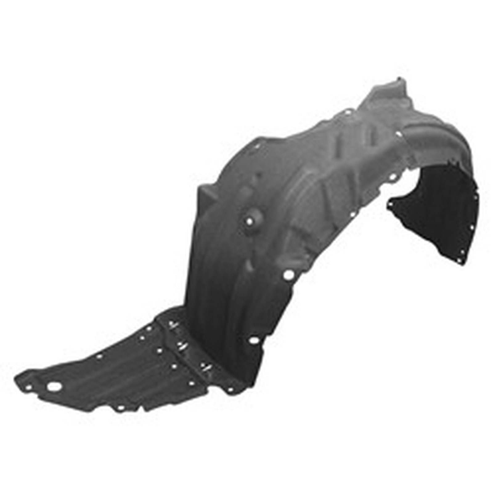 TO1248243 toyota corolla 2019 2025 front left fender liner xse w 18in wheels to1248243 1
