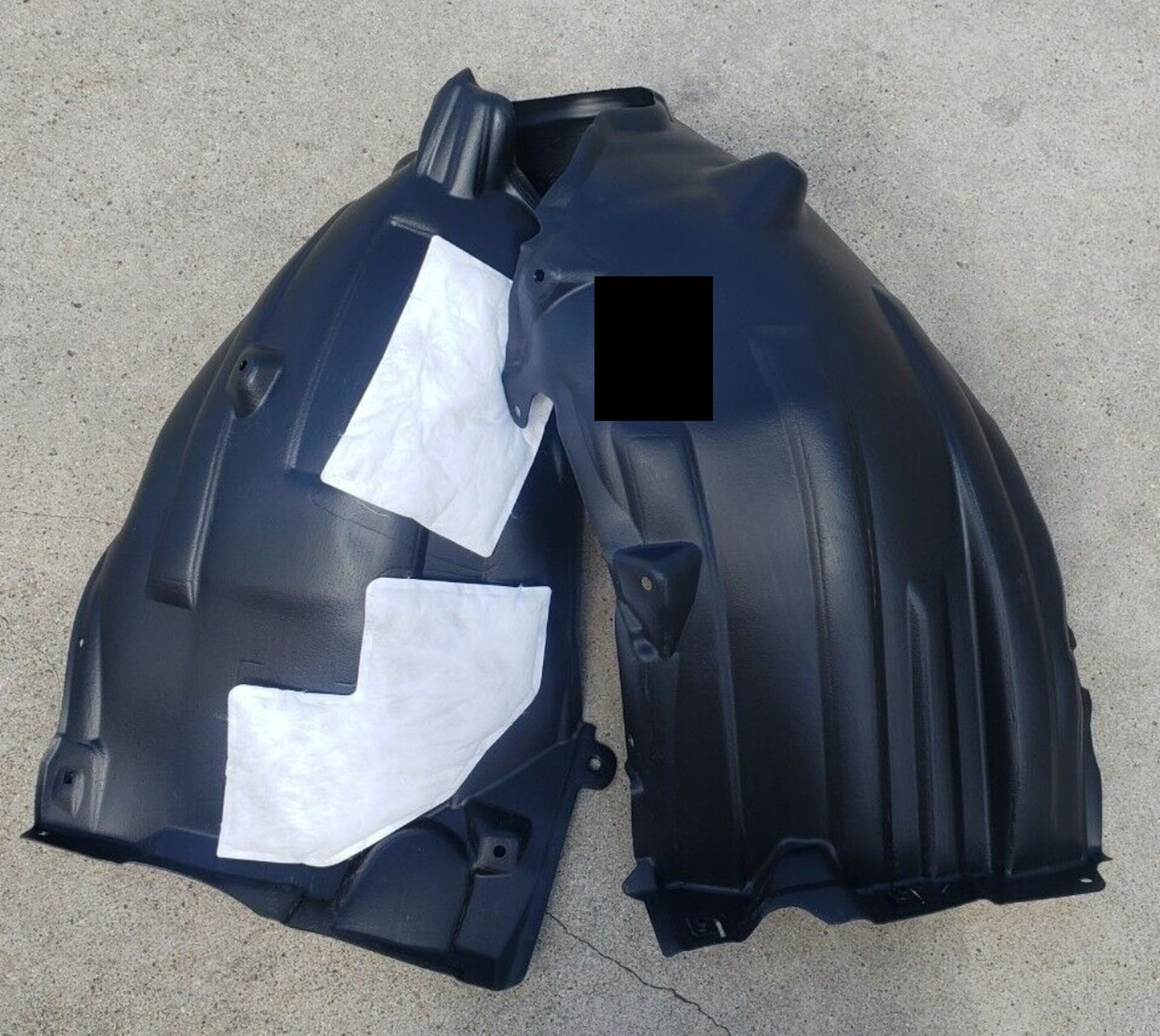 TO1249228 toyota camry 2018 2024 front right fender liner usa built se xse 3pieces to12492 3