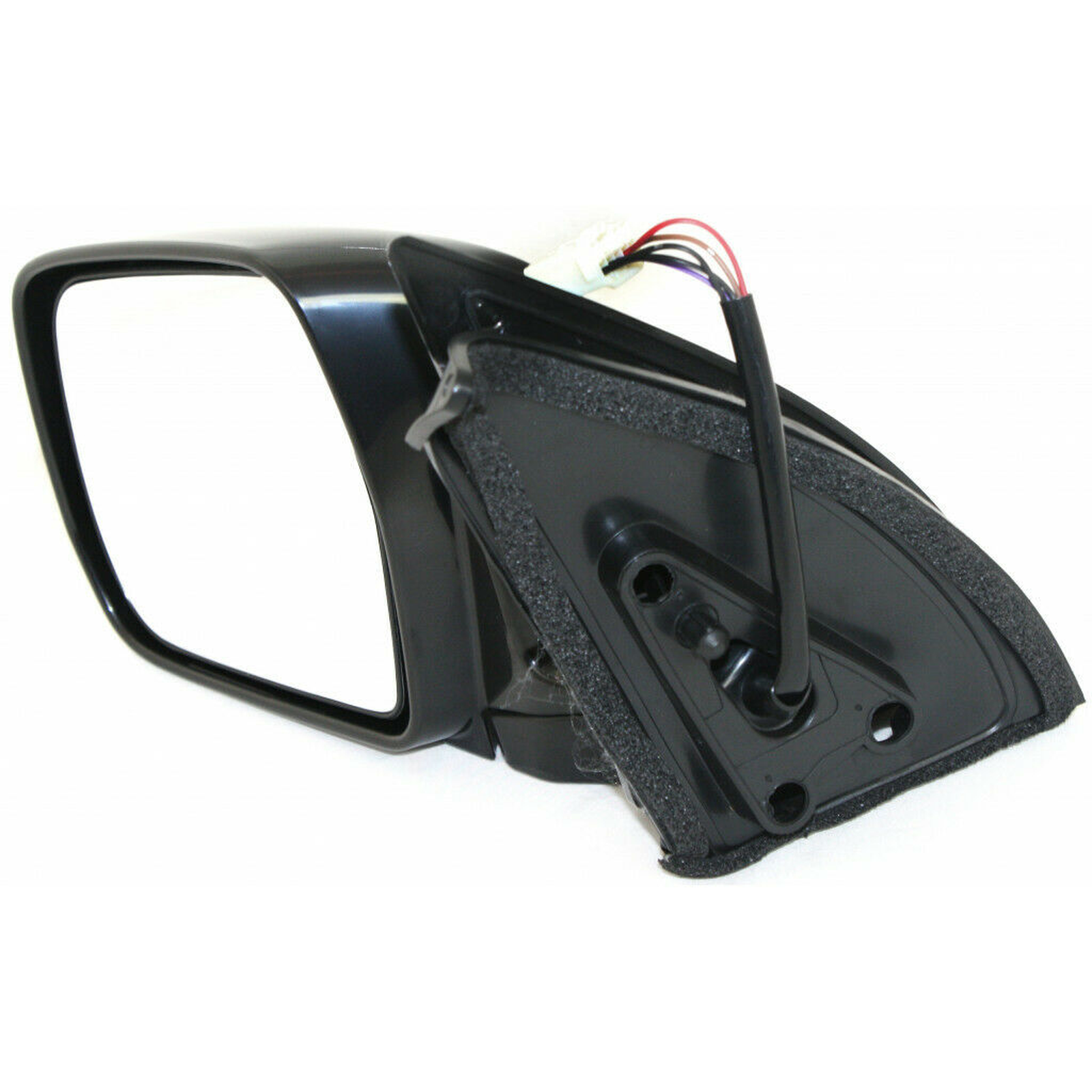 TO1320211 toyota highlander 2001 2007 left side mirror power htd black to1320211 4