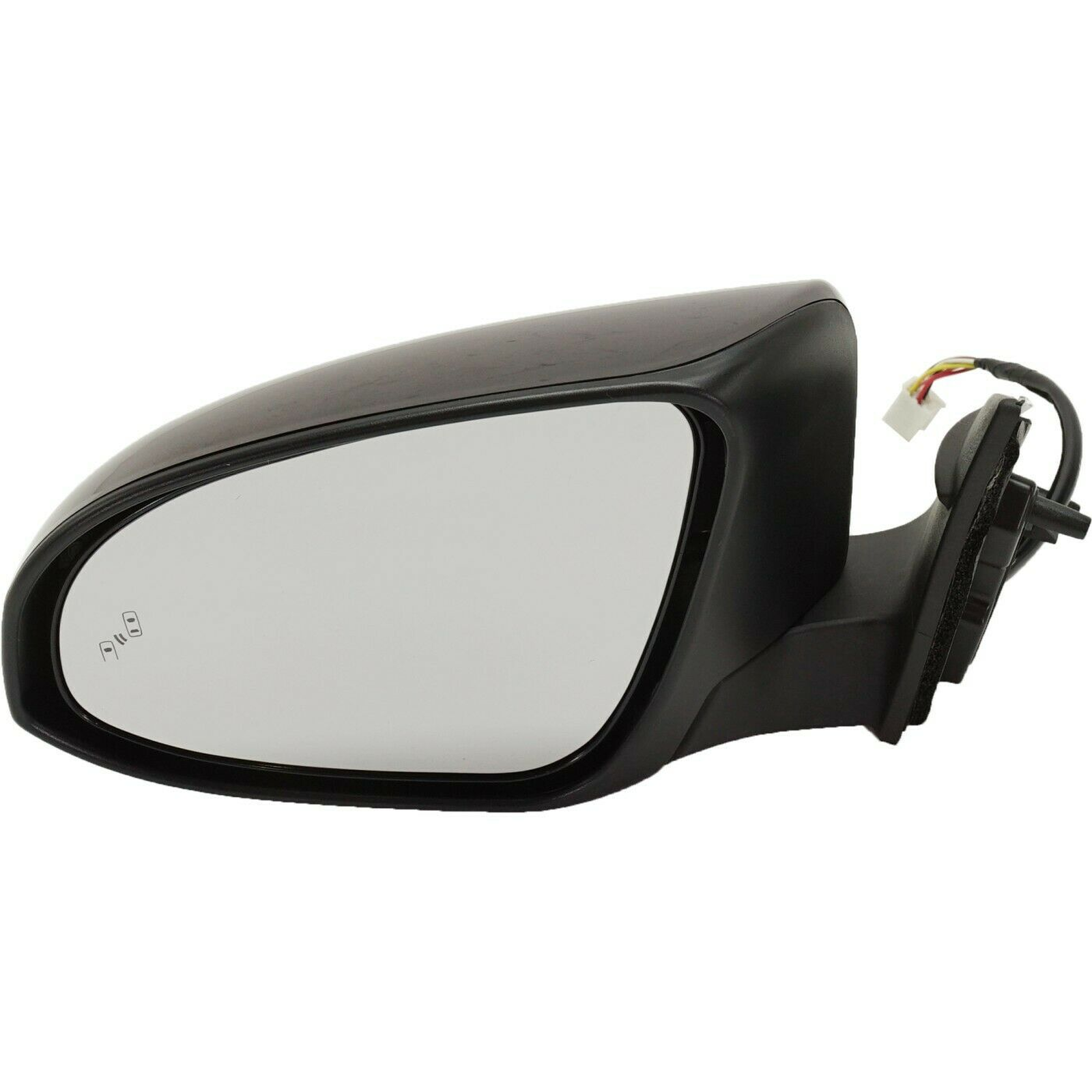 TO1320316 toyota camry 2013 2014 left side mirror power ptm htd with blind spot se xle to1 1