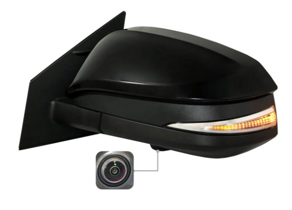 TOYOTA RAV4 2013-2018 — MIRROR LH; N-AMERICA BUILT; 11 PINS; POWER/BLIND/CAMERA/HEATED/SIGNAL; RAV4 2016-2018