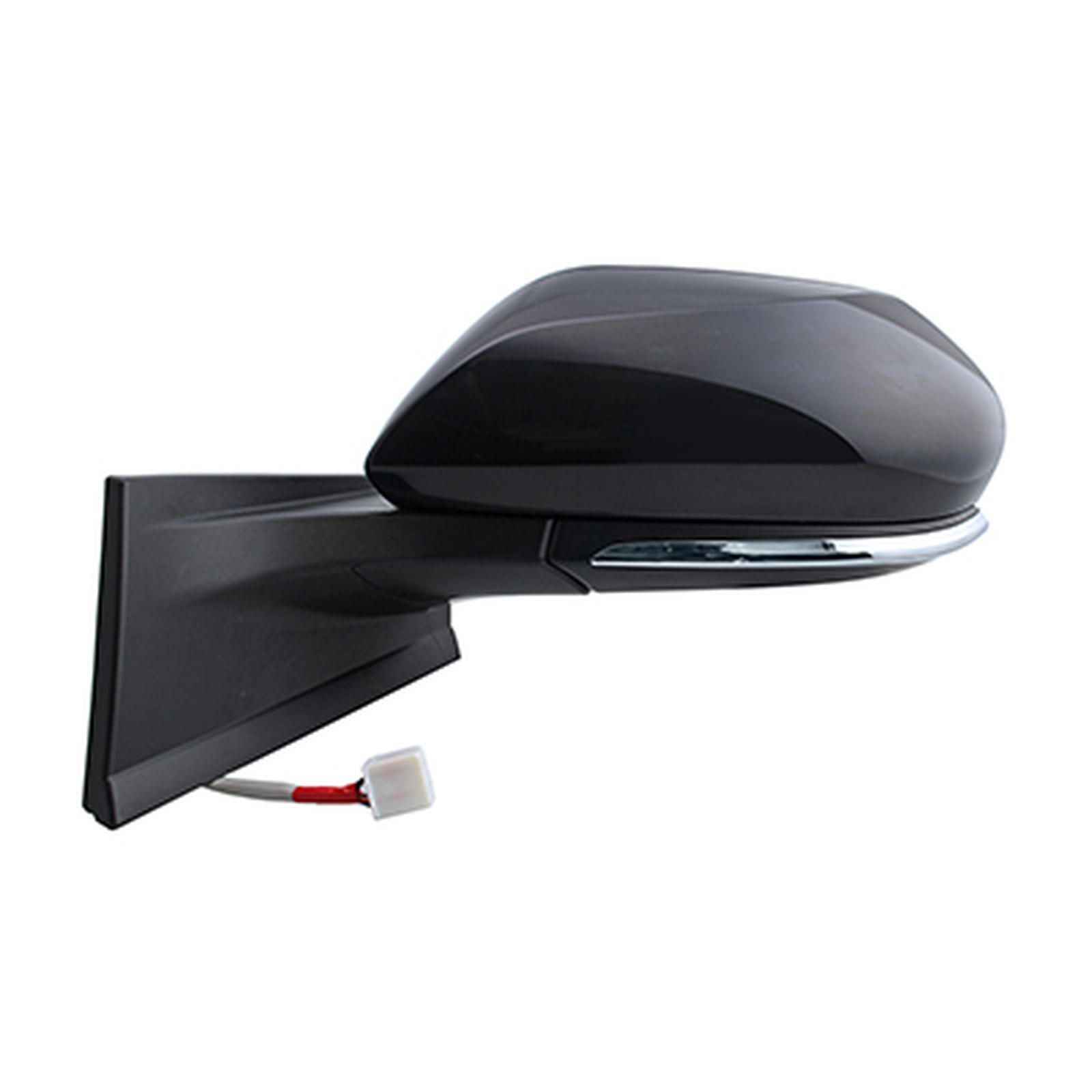 TO1320354 toyota prius 2016 2022 left side mirror power heated without blind spot matte bl 1