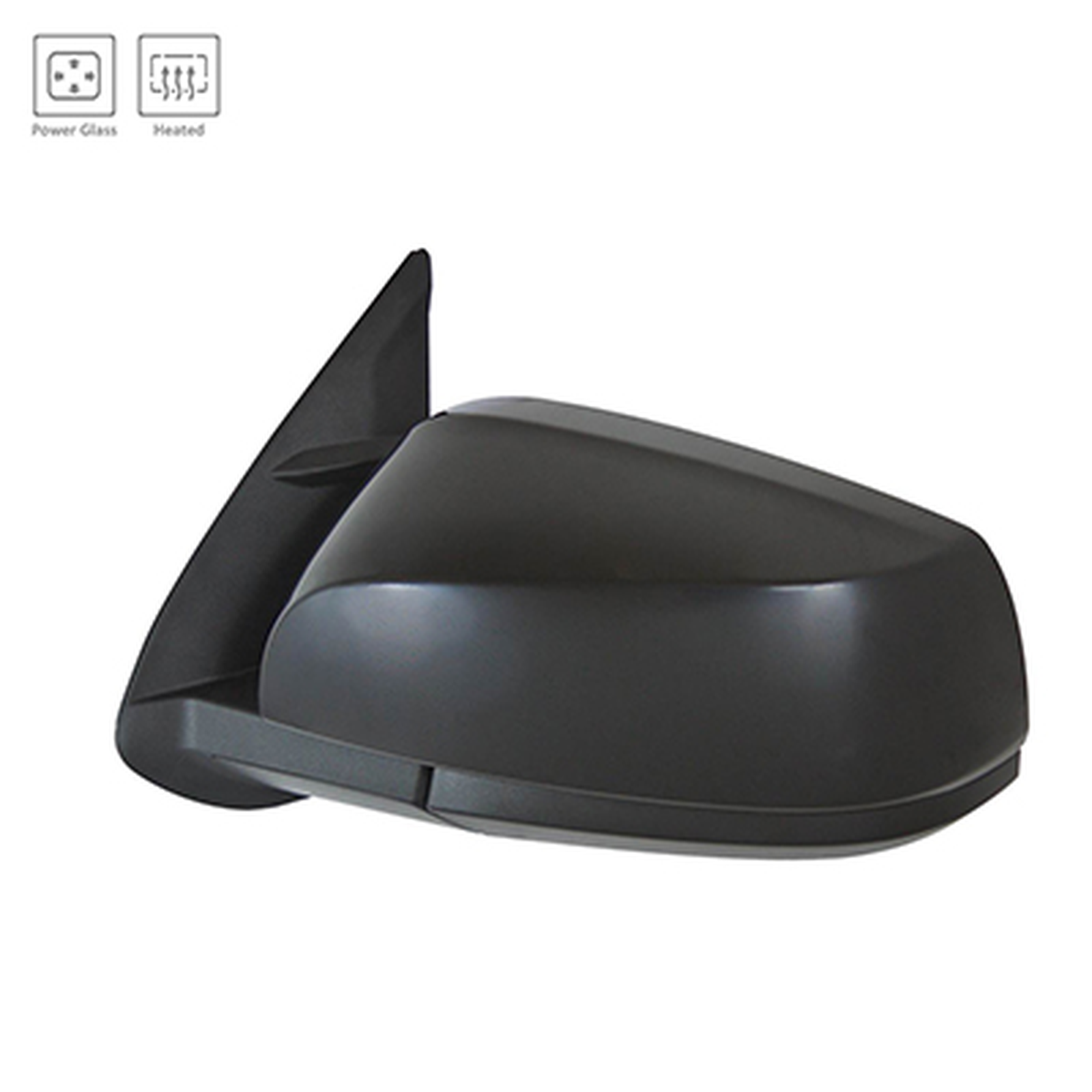 TO1320356 toyota tacoma 2016 2023 left side mirror power htd ptm without signal without bl 1