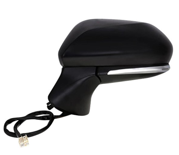 TOYOTA CAMRY 2018-2024 — MIRROR LH; N-AMERICAN BUILT; POWER/BLIND/HEATED /SIGNA; CAMRY/HYB 2018-2024