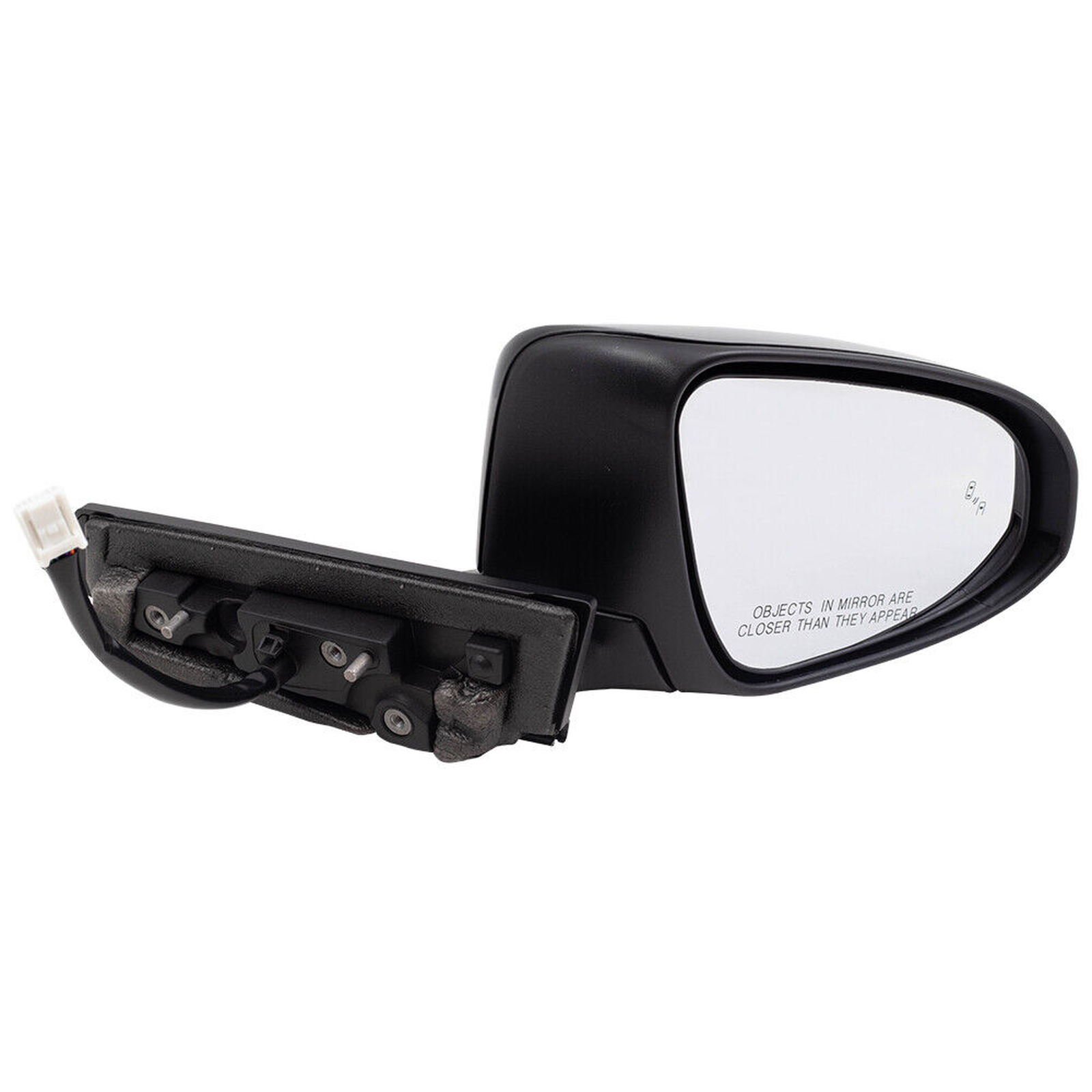 TO1321365 toyota c hr 2018 2022 right side mirror power htd ptm with blind spot signal pud 1