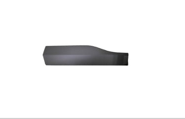 TOYOTA RAV4 2019-2025 — REAR LOWER DOOR MOLDING LH; MATTE-BLACK TEXTURED; 2019-2025/PRIME 2021-2025