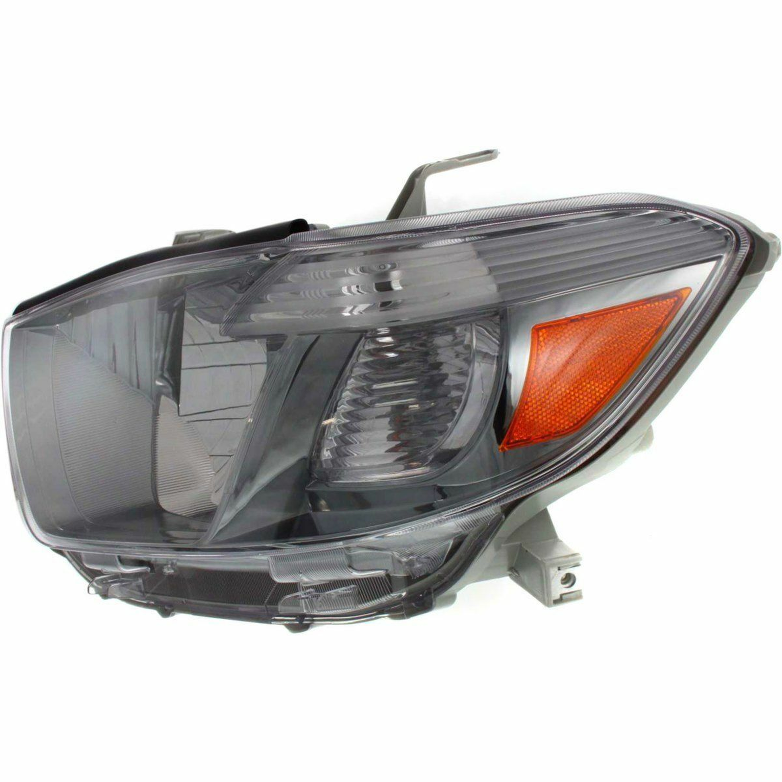 TO2502177 toyota highlander 2008 2010 left headlight sport model with smoked lens hq to250 2